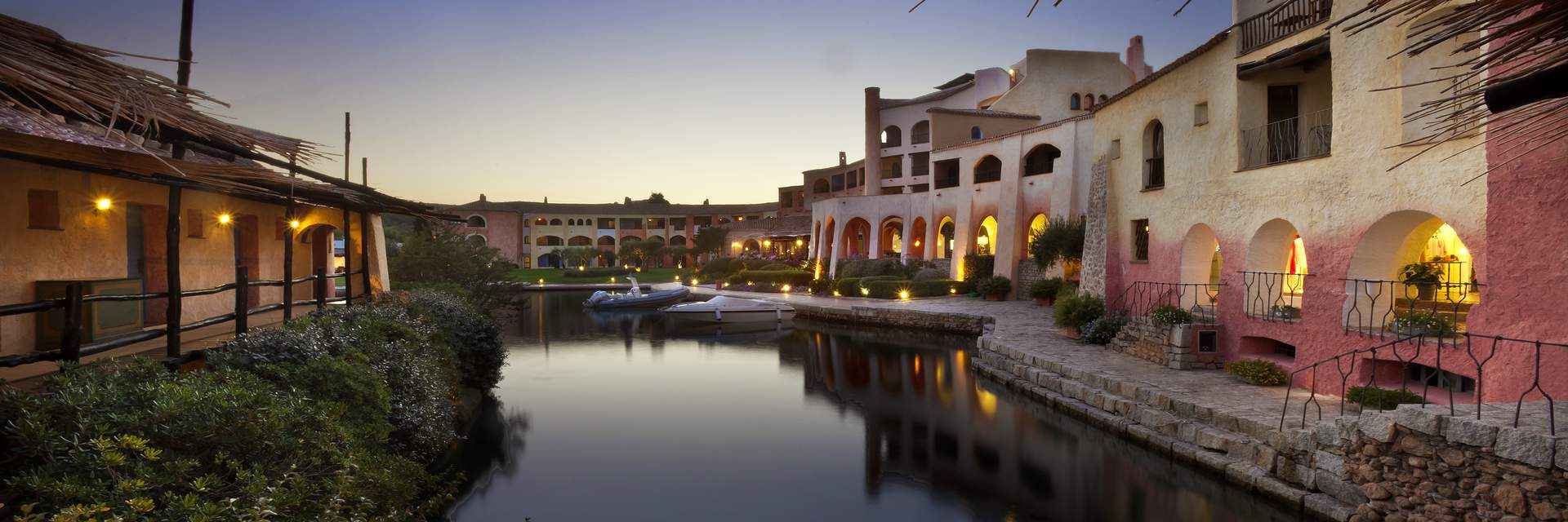 Hotel Cala di Volpe - Private marina by night.jpg